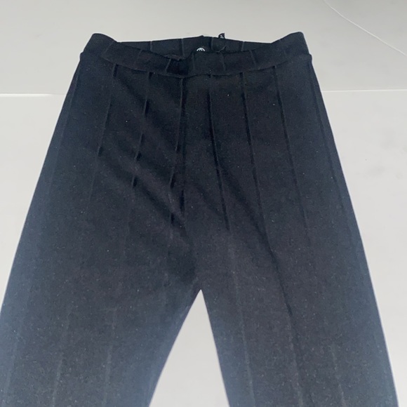 Missguided Black Bandage Skinny Legging Pants Size 6 Stretchy - Picture 5 of 8